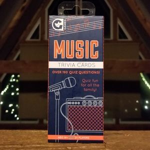 Music Trivia Cards